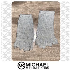 Michael Kors Grey Fingerless Gloves